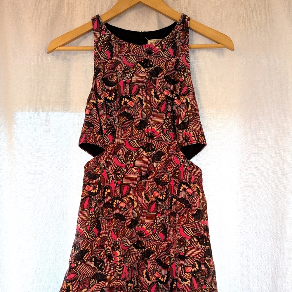 Zara Trafaluc Sleeveless Dress with side cut-outs